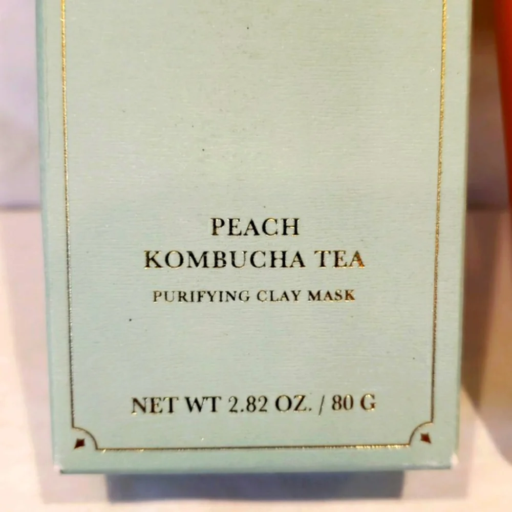 Byroe Peach Kombucha Tea Purifying Clay Mask 2.82 oz 80 ml